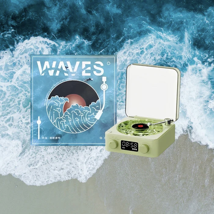 Waves Retro Platine Vinyle Bluetooth