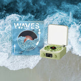 Waves Retro Platine Vinyle Bluetooth