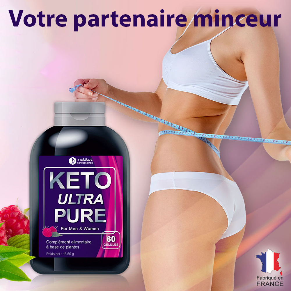 Keto Ultra Pur - Complémentaire à base de plantes - 60 gélules - Livraison Offerte