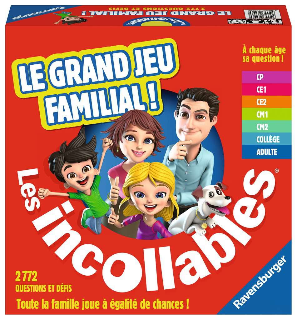 Le grand jeu familial des Incollables - Livraison offerte