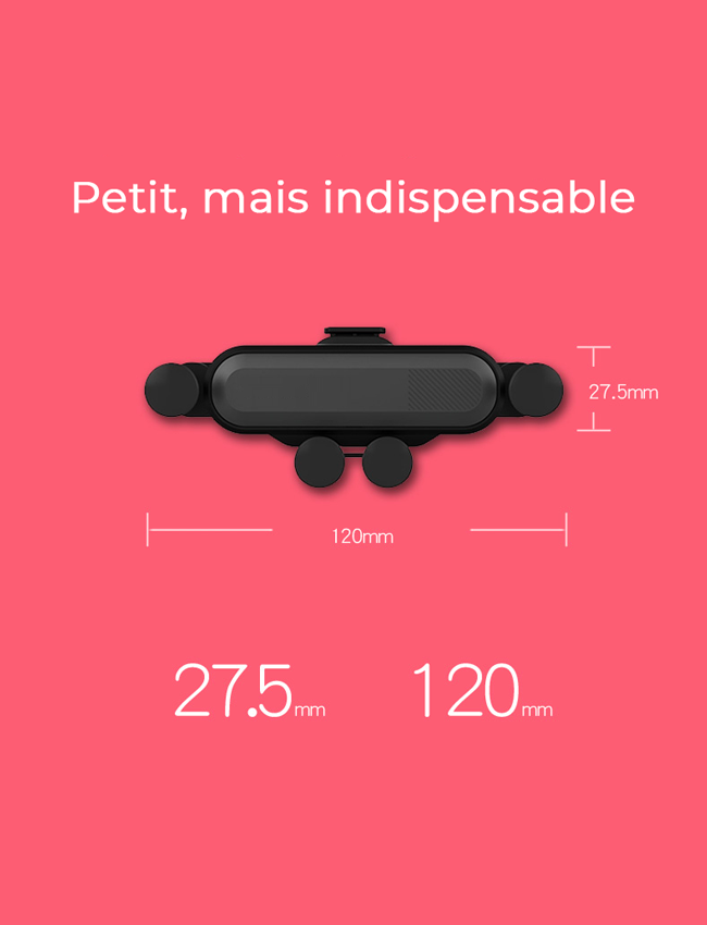 Support de Téléphone Magnétique pour Voiture - Livraison Offerte