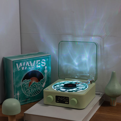 Waves Retro Platine Vinyle Bluetooth