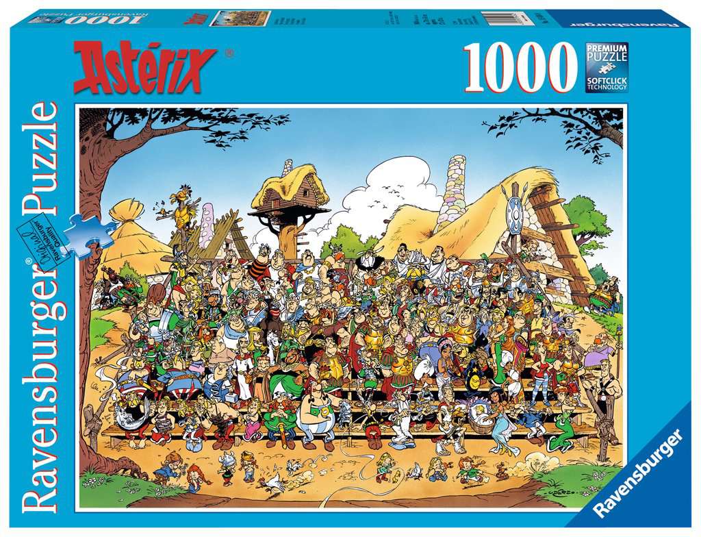 Puzzle 1000 pièces - Asterix Photo de famille - Livraison offerte