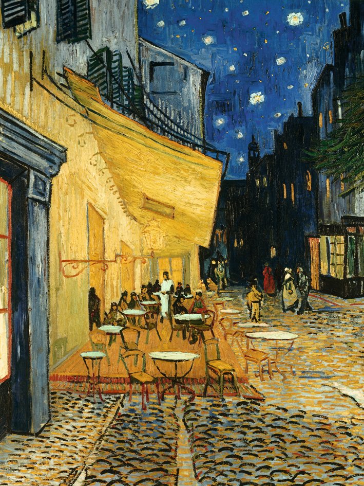 Puzzle 1000 pièces - Art collection - Terrasse de café, le soir - Vincent Van Gogh - Livraison offerte