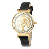 Montre femme Arbre de vie plaquage haute resistance - Livraison Offerte