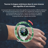 Montre connectée Bluetooth pour homme - livraison offerte