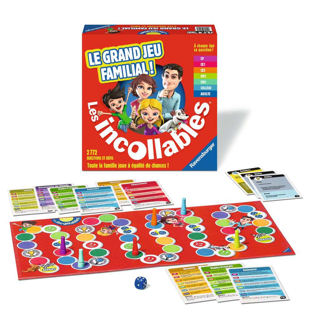 Le grand jeu familial des Incollables - Livraison offerte