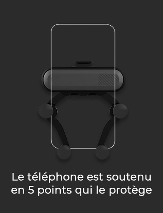 Support de Téléphone Magnétique pour Voiture - Livraison Offerte