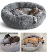 Coussin lit en peluche pour animaux de compagnie - Livraison Offerte