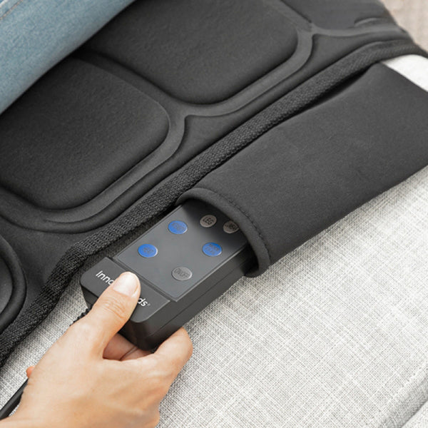 Tapis à 10 moteurs avec télécommande pour massage électrique confortable - Livraison Offerte