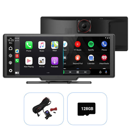 Écran Portable 10" pour Voiture – Apple CarPlay & Android Auto