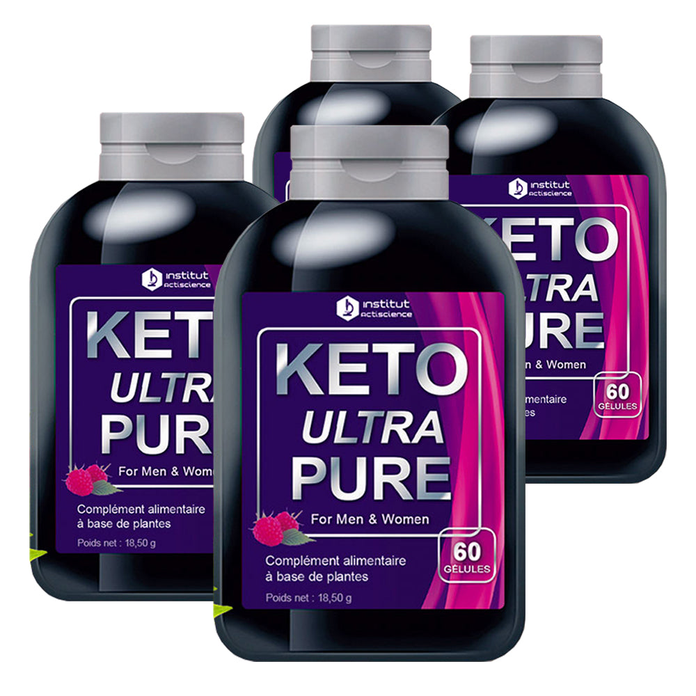 Keto Ultra Pur - Complémentaire à base de plantes - 60 gélules - Livraison Offerte